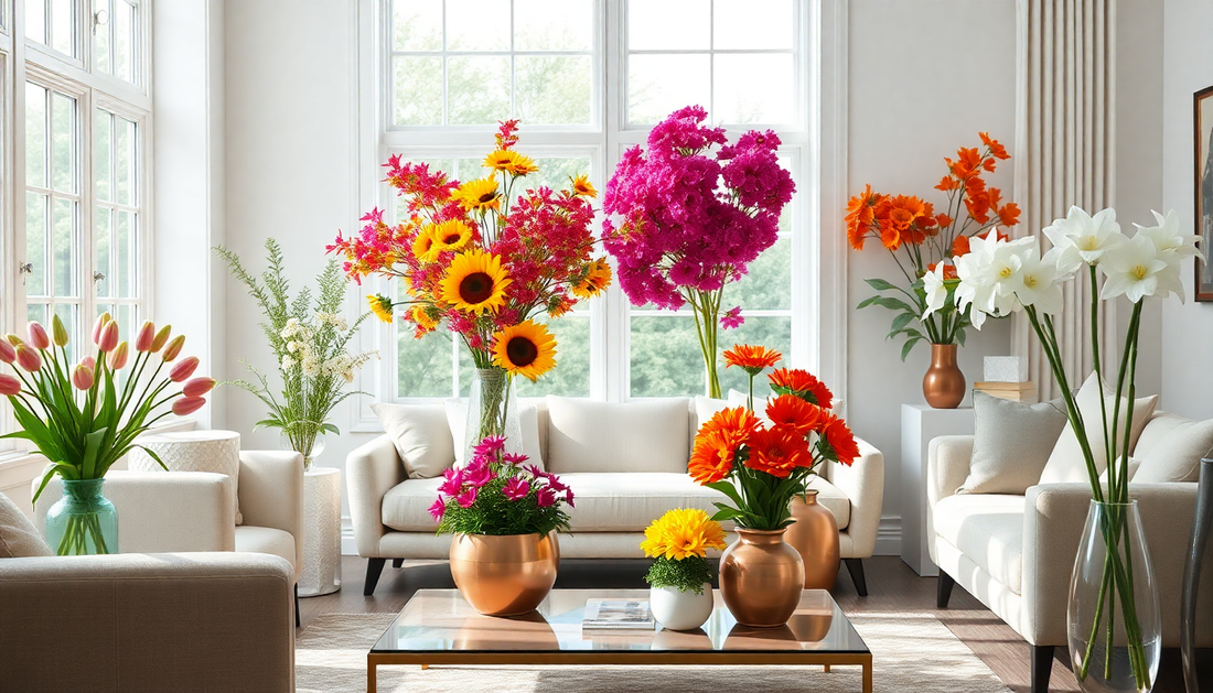 Seasonal Blooms, Timeless Style: Decorating with Flowers All Year Round