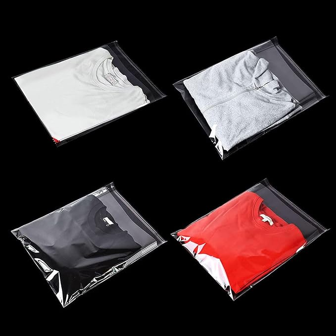 Clear Resealable Cellophane Plastic Bags Self Adhesive - Image 5