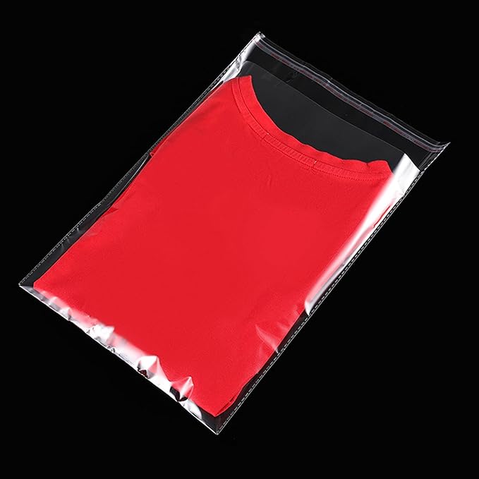 Clear Resealable Cellophane Plastic Bags Self Adhesive - Image 3