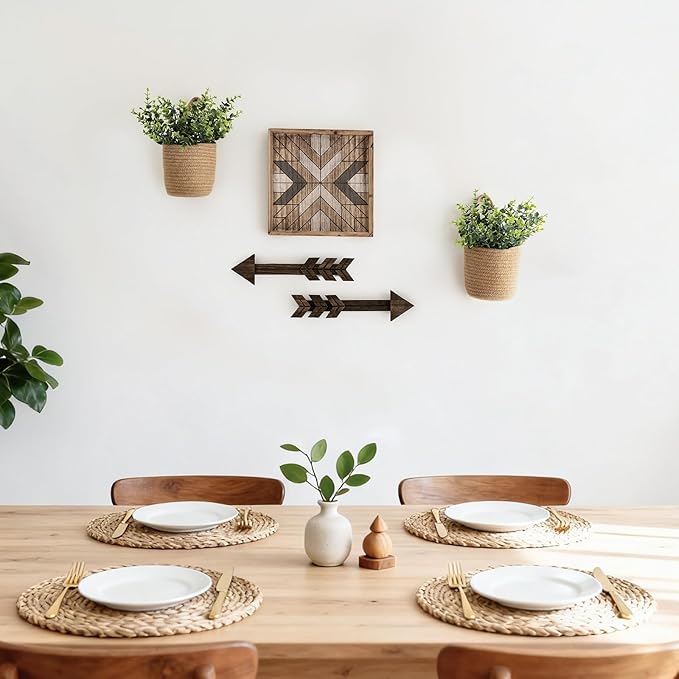 Dahey 2 Pack Wall Hanging Rope Basket - Image 2