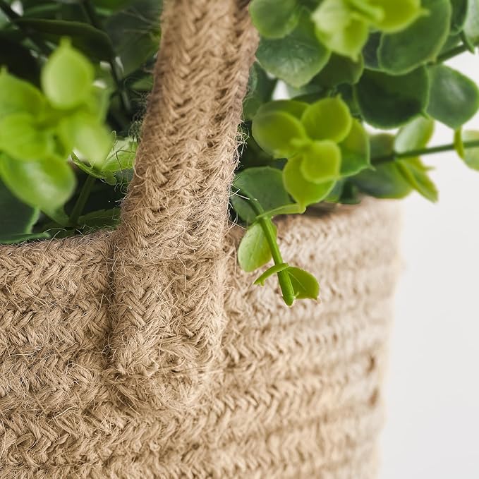 Dahey 2 Pack Wall Hanging Rope Basket - Image 5